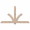 Ekena Millwork Redmond Smooth Timber Gable Bracket, Douglas Fir, 84"W x 49"H x 5 1/2"D x 5 1/2"F, 14/12 Pitch GBW084X49X0606RED00SDF - alternate 1